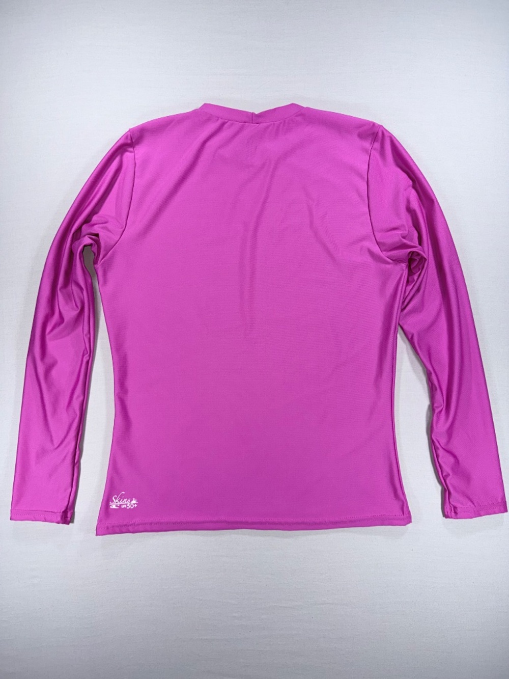 O'Neill Women's Basic Skins Long Sleeve Rash Guard Pink Medium - Picture 3 of 3